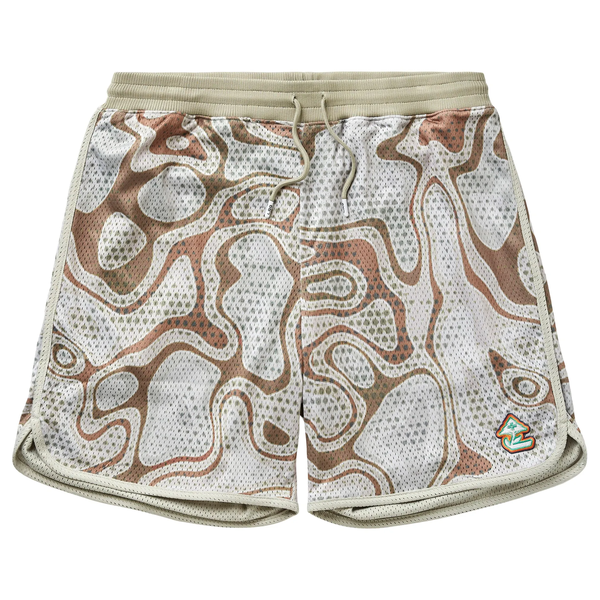 TRAILHEAD MESH SHORTS - OATMEAL sold by Lrg