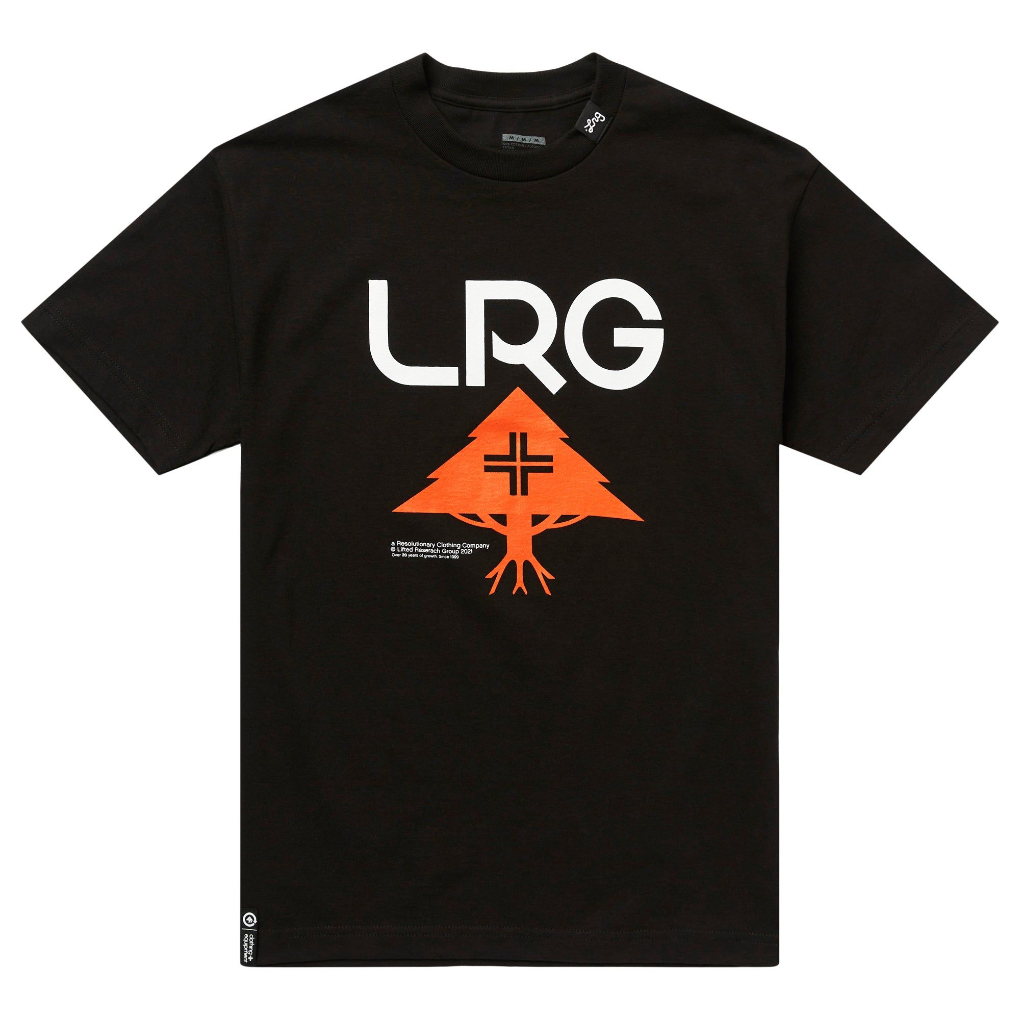 20 LOGO STACKED TEE - BLACK sold by Lrg