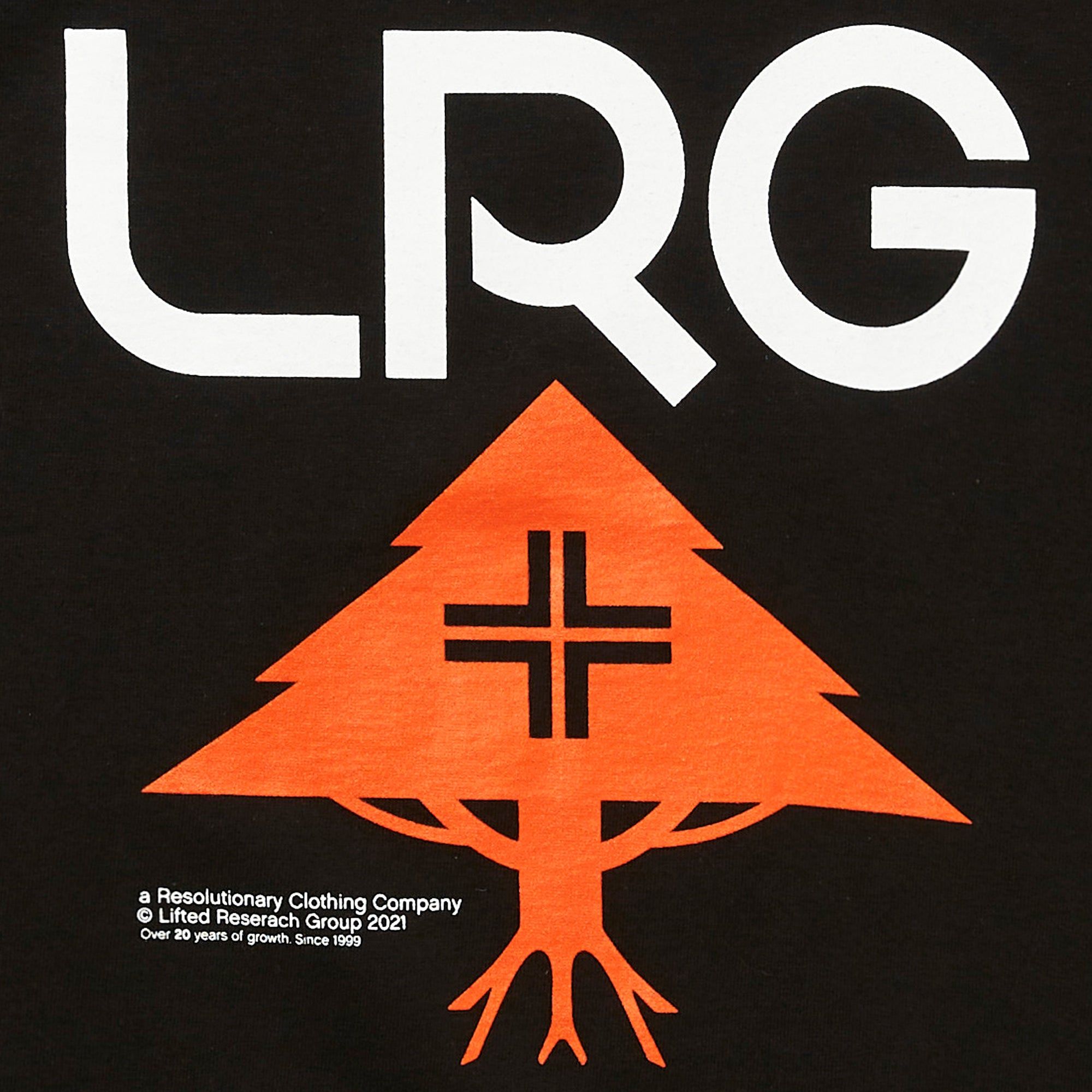20 LOGO STACKED TEE - BLACK sold by Lrg product image thumbnail 2