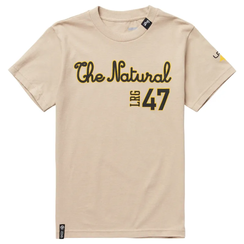 FLYOUT NATURAL 47 TEE - SAND sold by Lrg