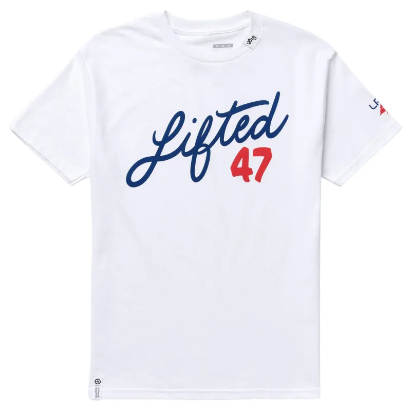 EFFECTIVE DUGOUT 47 TEE - WHITE sold by Lrg
