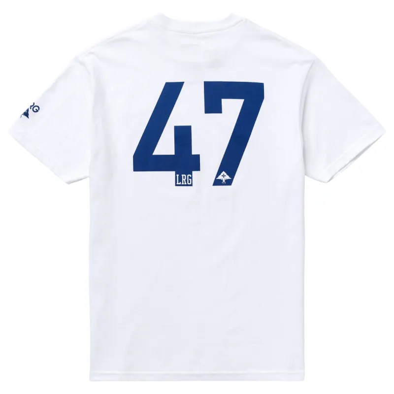 DOUBLE PLAY 47 TEE - WHITE sold by Lrg