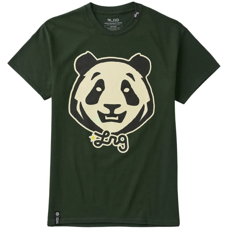 PANDA TREESEARCH TEE - FOREST GREEN sold by Lrg