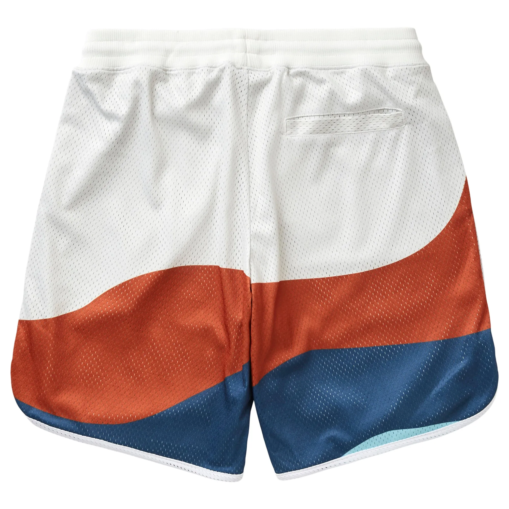 TECHNICOLOR HYBRID MESH SHORTS - FENNEL WHITE sold by Lrg product image thumbnail 2