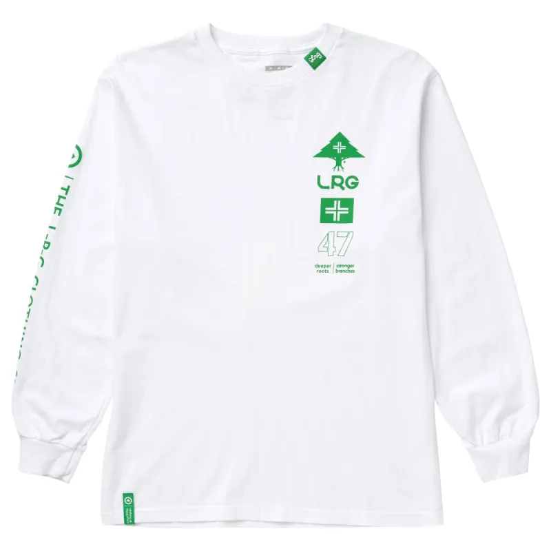 STRONGER BRANCHES LONG SLEEVE - WHITE sold by Lrg