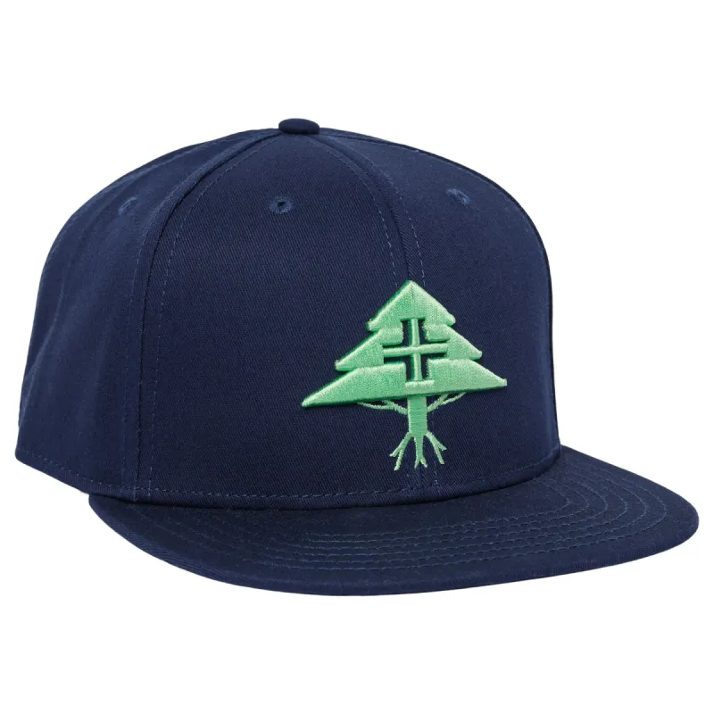 LEGACY TREE SNAPBACK HAT - NAVY sold by Lrg