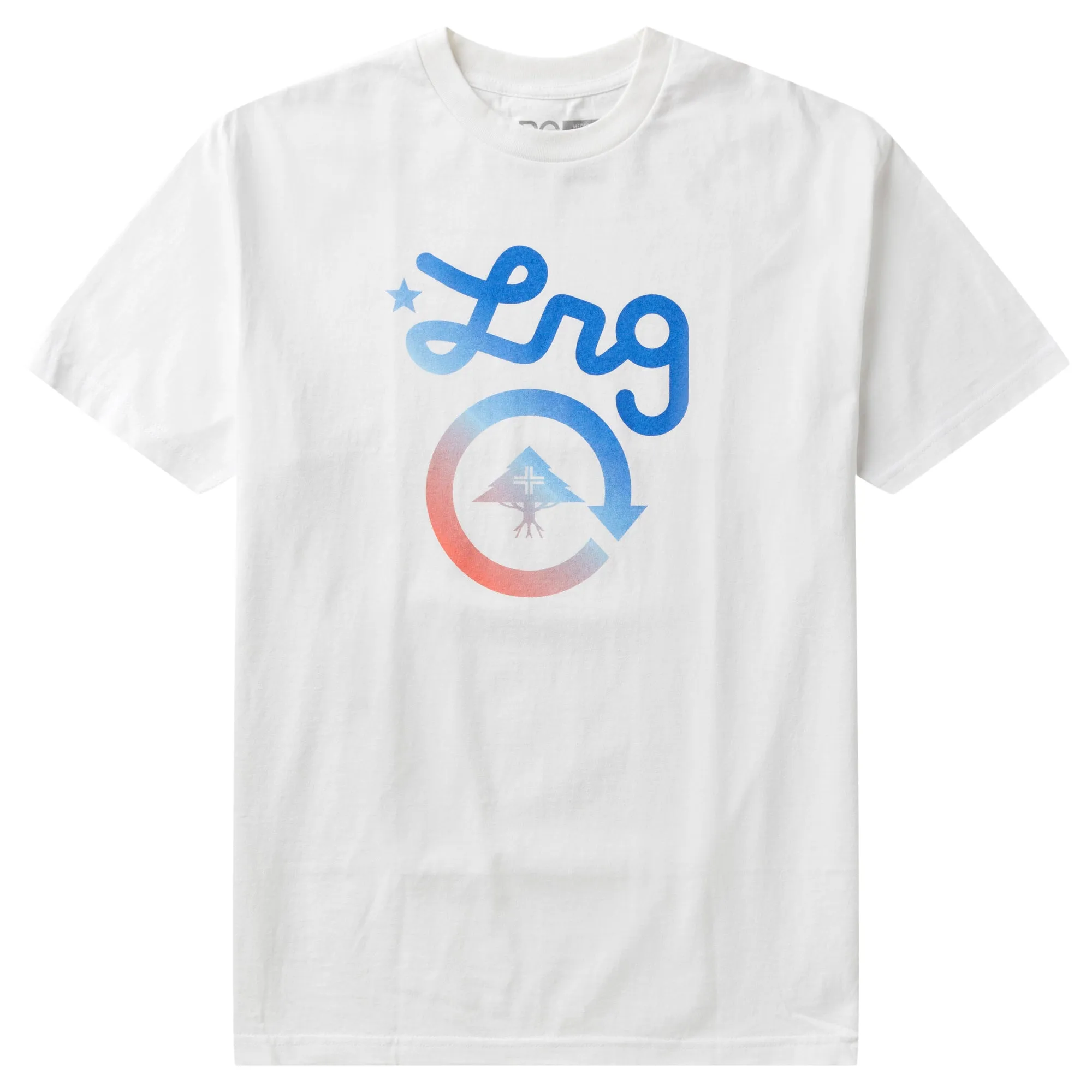 WESTERN LOGO TEE - WHITE sold by Lrg