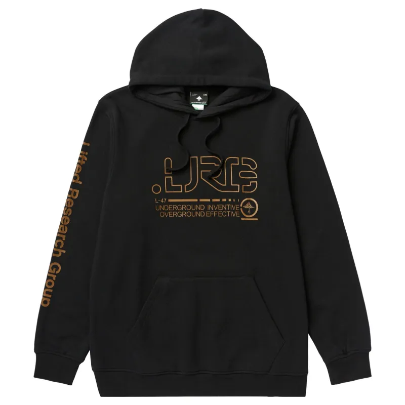 ORIGINAL EFFECTIVE PULLOVER HOODIE - BLACK sold by Lrg