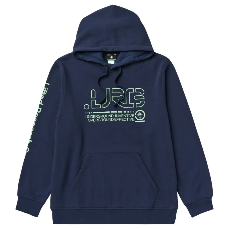 ORIGINAL EFFECTIVE PULLOVER HOODIE - NAVY sold by Lrg