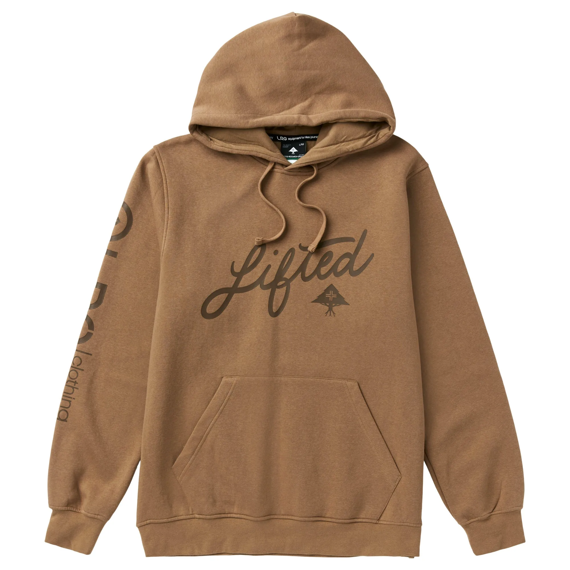 CREATIVE ERA PULLOVER HOODIE - DARK KHAKI sold by Lrg