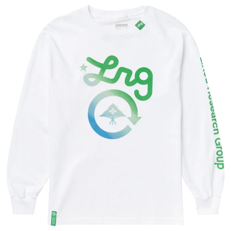 LIFTED WESTERN LOGO LONG SLEEVE TEE - WHITE sold by Lrg