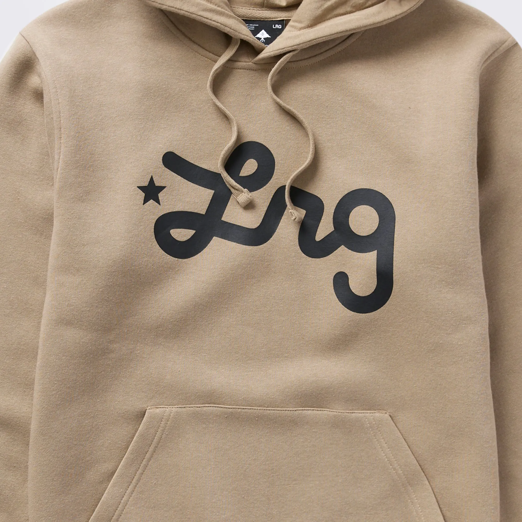 LIFTED SCRIPT PULLOVER HOODIE - KHAKI sold by Lrg product image thumbnail 2