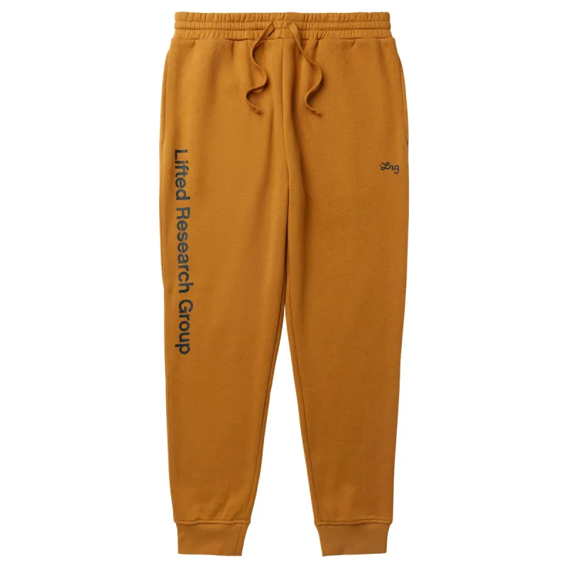LIFTED SCRIPT JOGGER SWEATPANTS - WHEAT sold by Lrg