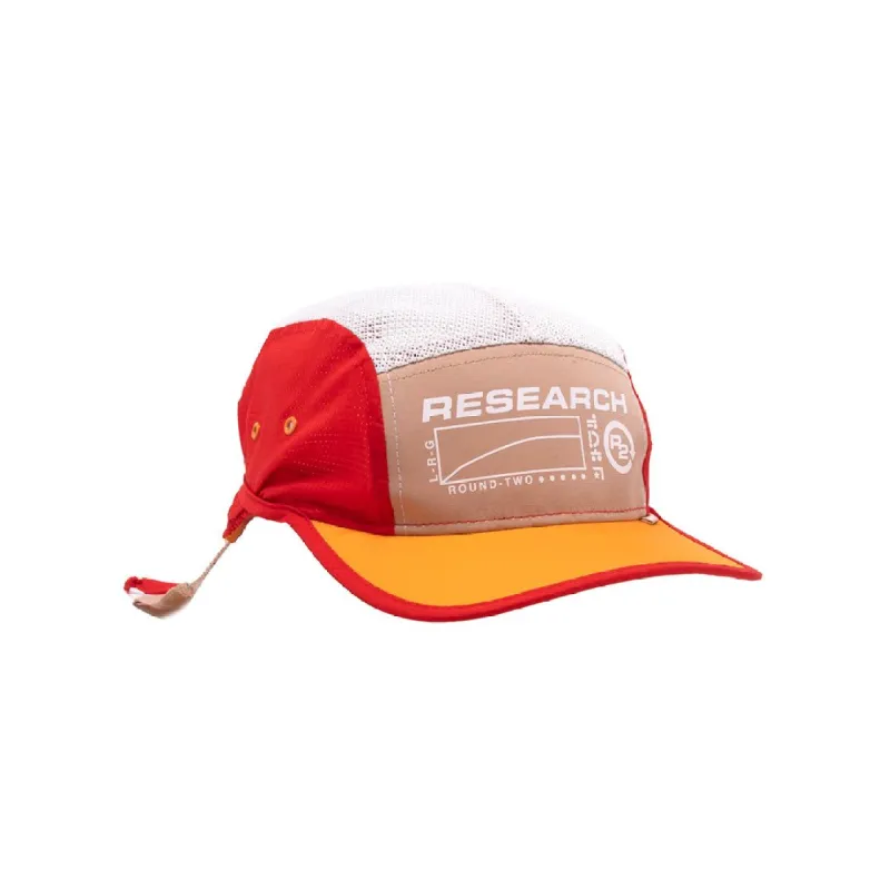 ROUND 2 MESH COLOR BLOCK HAT - KHAKI sold by Lrg