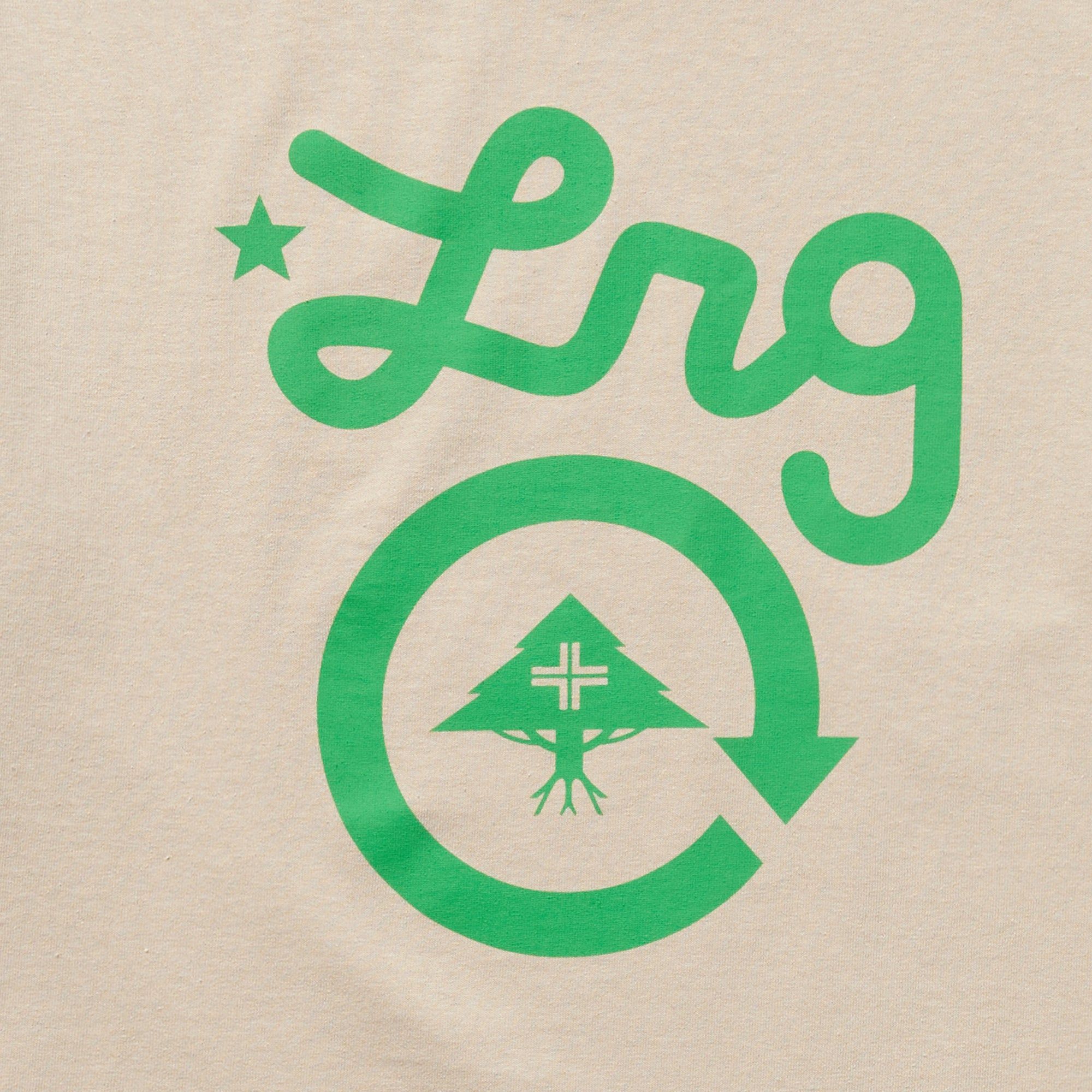 CYCLE LOGO TEE - SAND sold by Lrg product image thumbnail 2