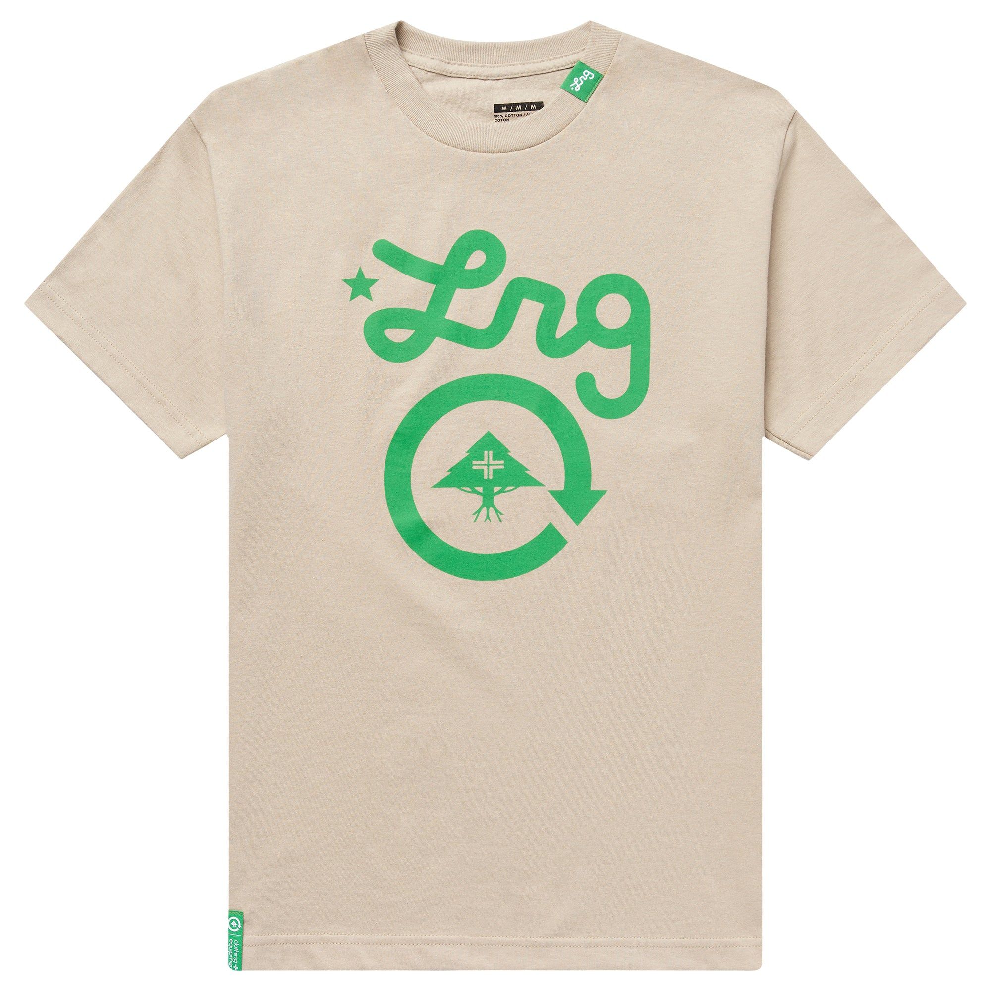 CYCLE LOGO TEE - SAND sold by Lrg
