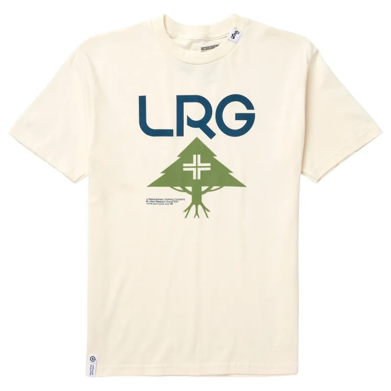 20 STACKED TEE - CREAM sold by Lrg