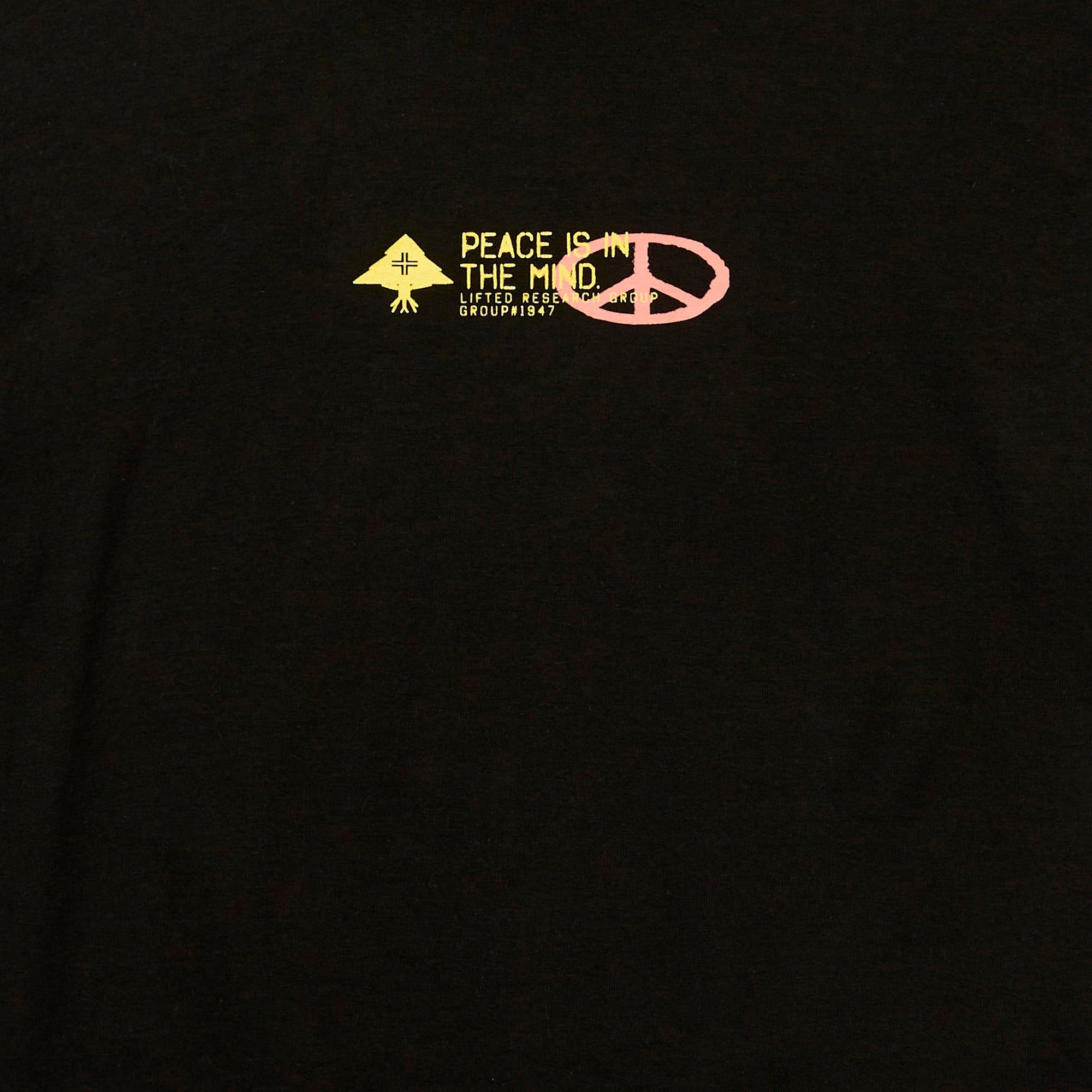 PEACEFUL MIND TEE - BLACK sold by Lrg product image thumbnail 3