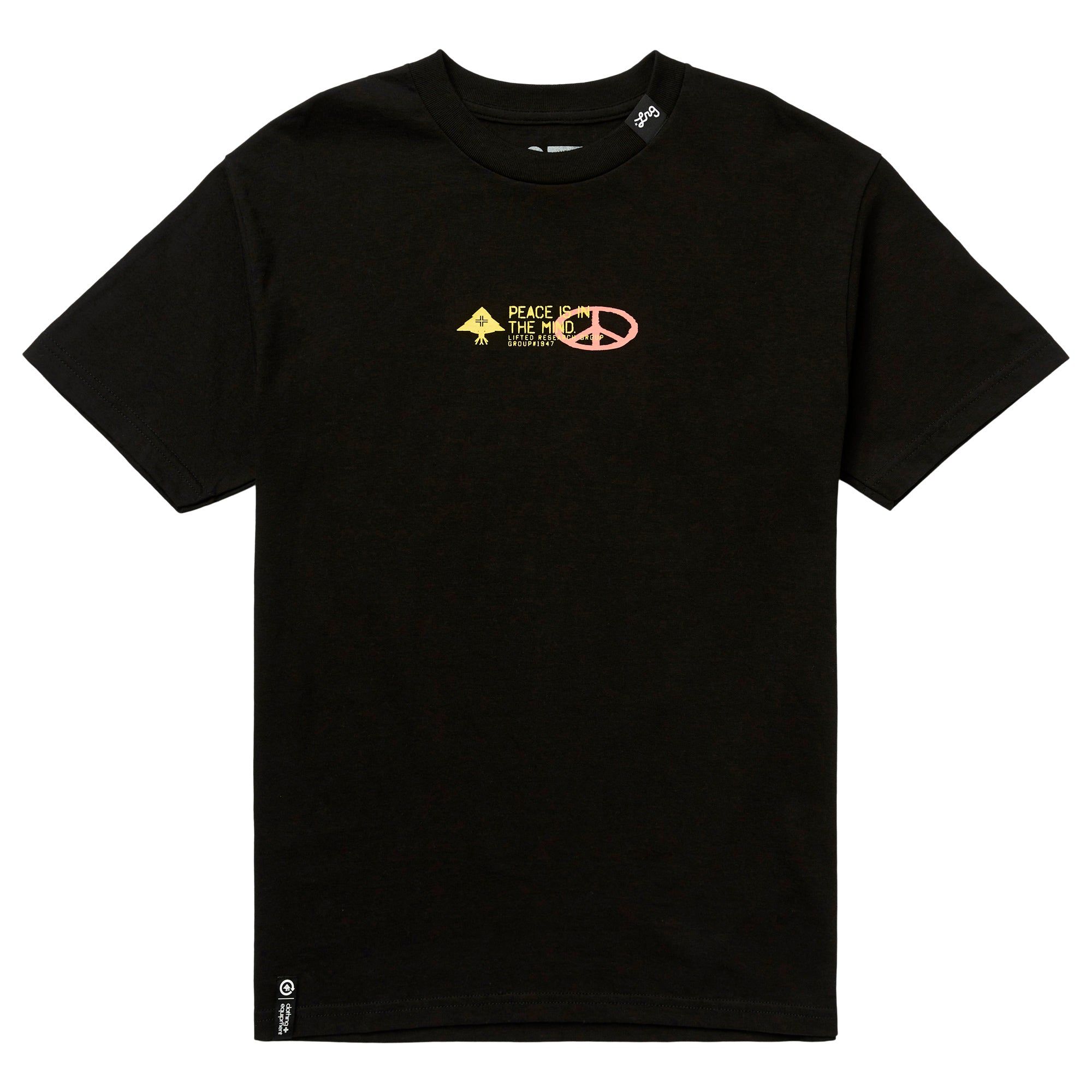 PEACEFUL MIND TEE - BLACK sold by Lrg product image thumbnail 2