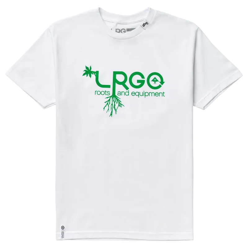 ROOTS AND EQUIPMENT TEE - WHITE sold by Lrg