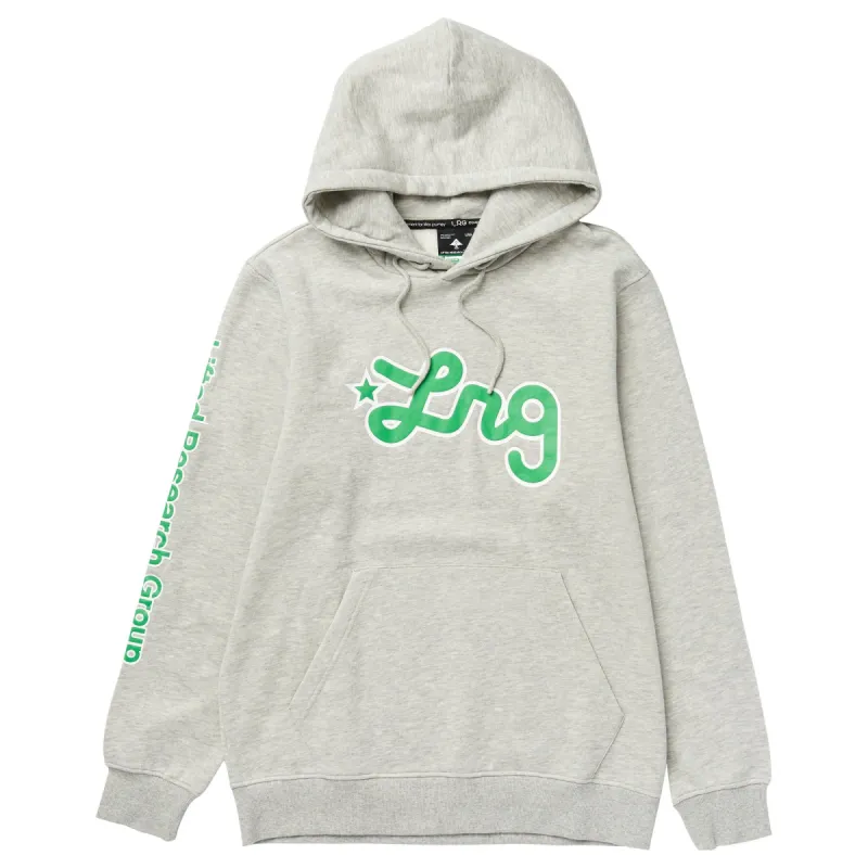 FRESHEST SCRIPT PULLOVER HOODIE - ATHLETIC HEATHER sold by Lrg