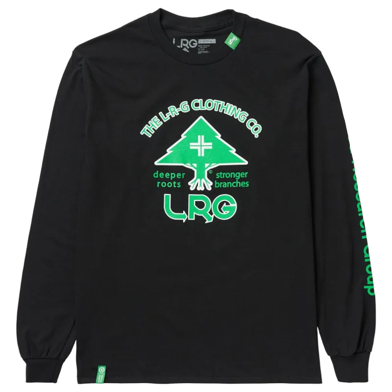 DEEPER BRANCHES LONG SLEEVE TEE - BLACK sold by Lrg