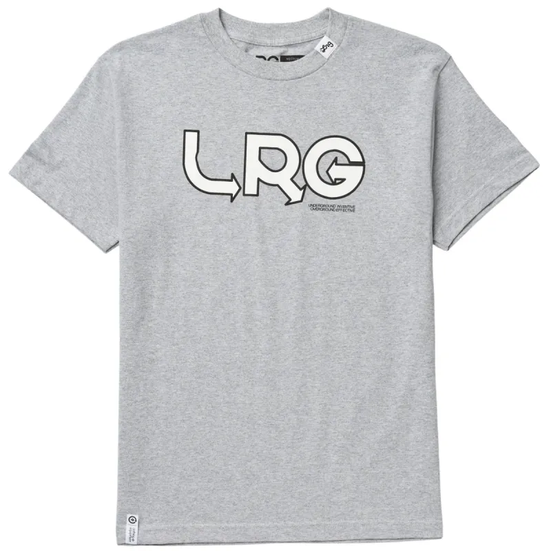 OVERGROUND INVENTIVE TEE - GREY HEATHER sold by Lrg