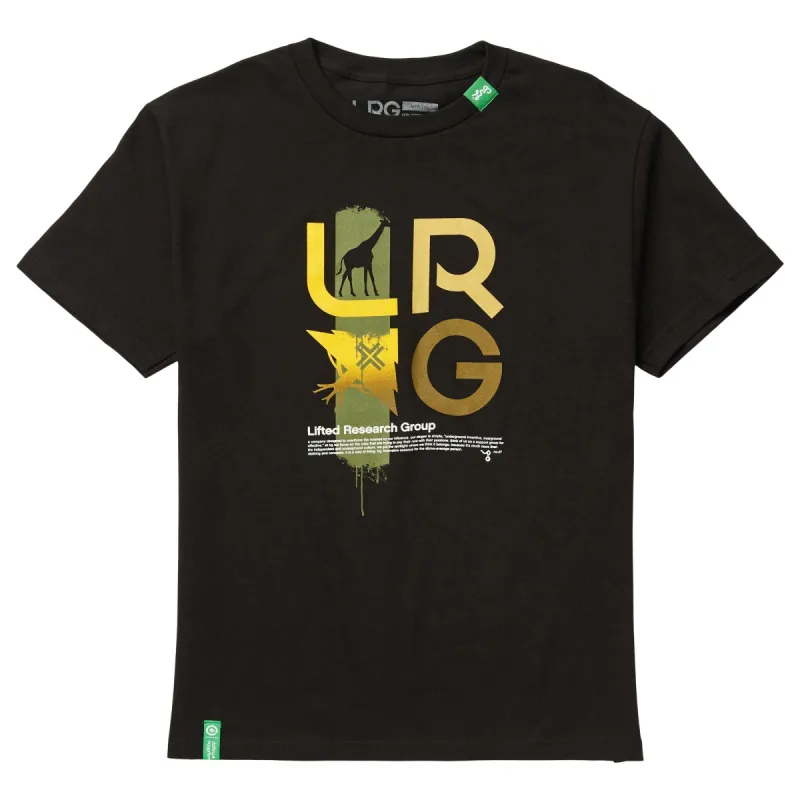 STACK AND DRIP TEE - BLACK sold by Lrg
