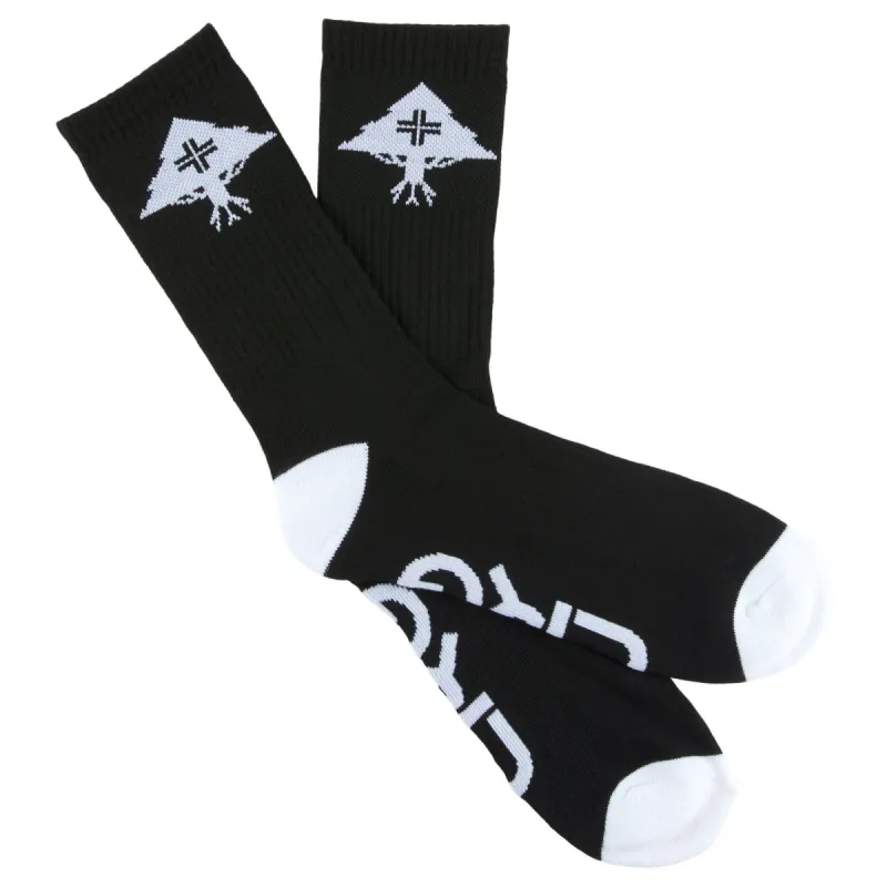 TREE CREW SOCKS - BLACK sold by Lrg