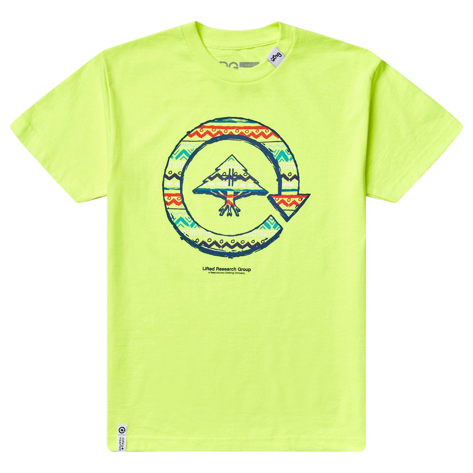 COSMIC CYCLE TEE - NEON GREEN sold by Lrg