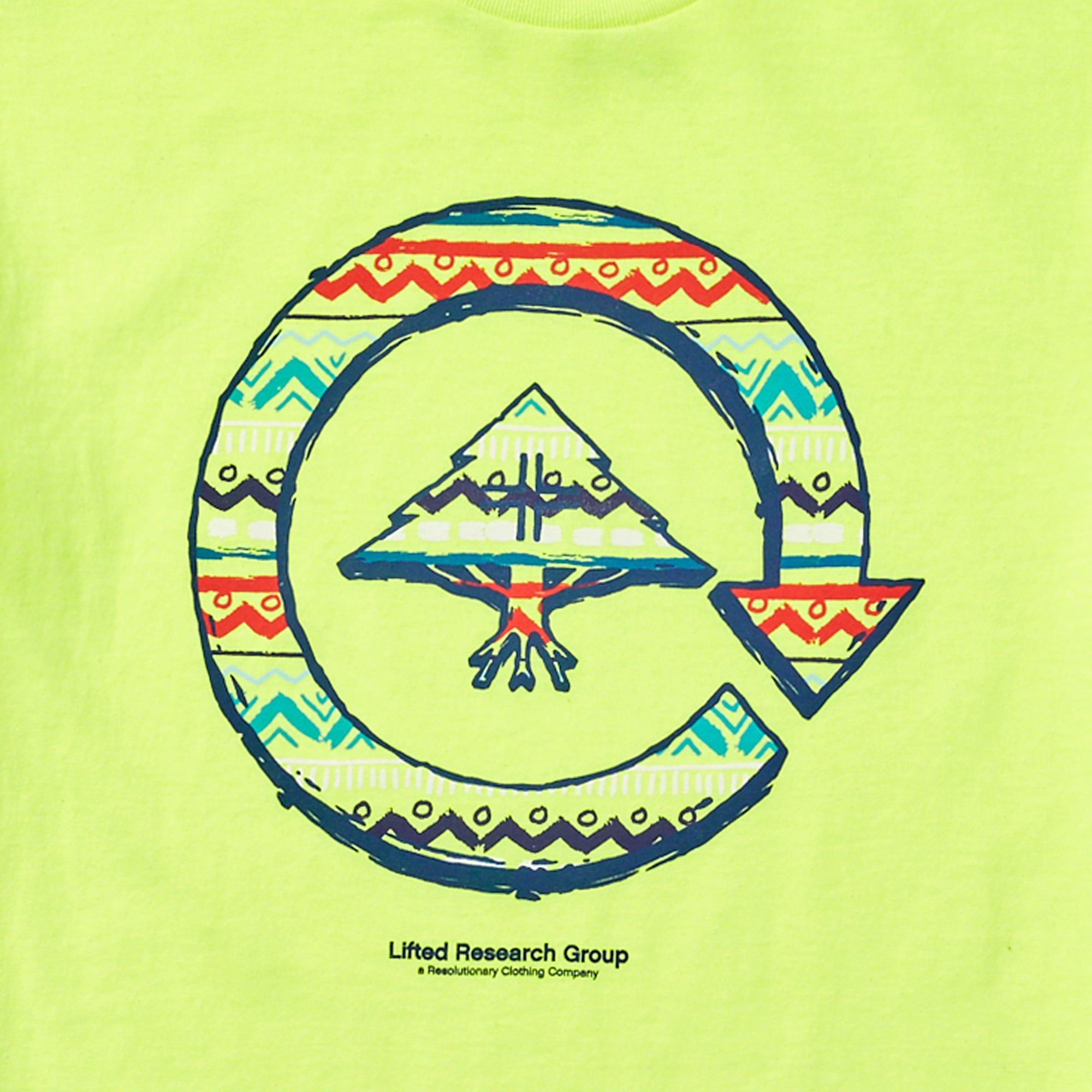 COSMIC CYCLE TEE - NEON GREEN sold by Lrg product image thumbnail 2