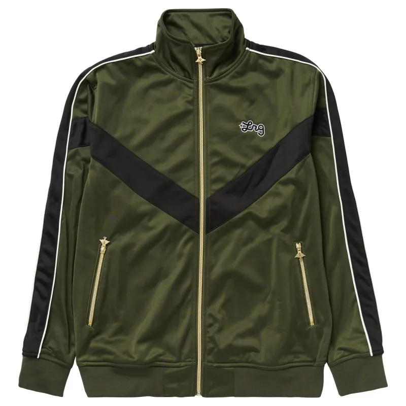 FRESH DEEP TRACK JACKET - DARK GREEN sold by Lrg