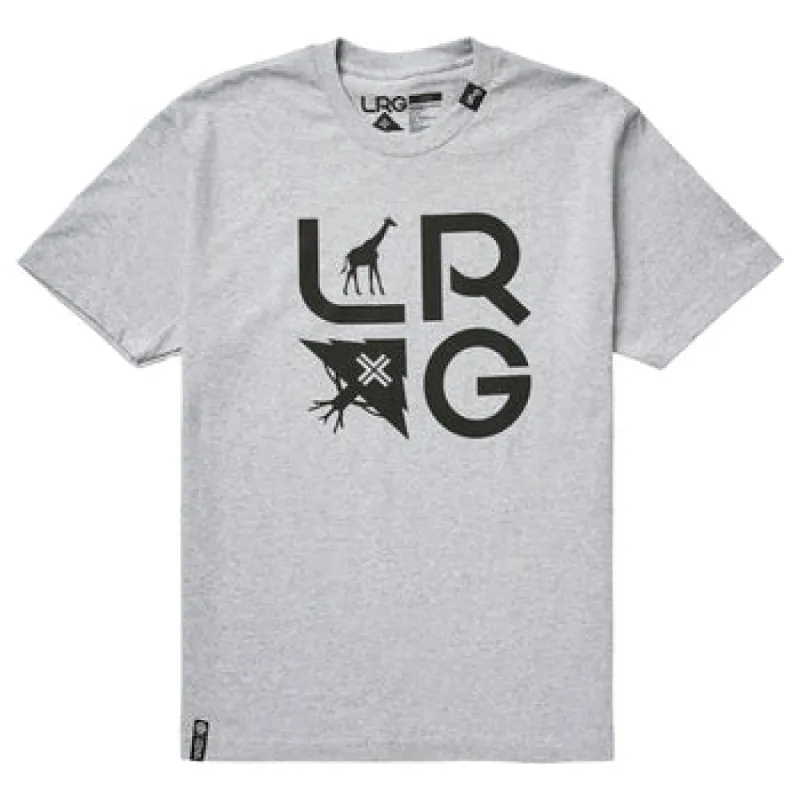 STAY STACKED TEE - ATHLETIC HEATHER sold by Lrg