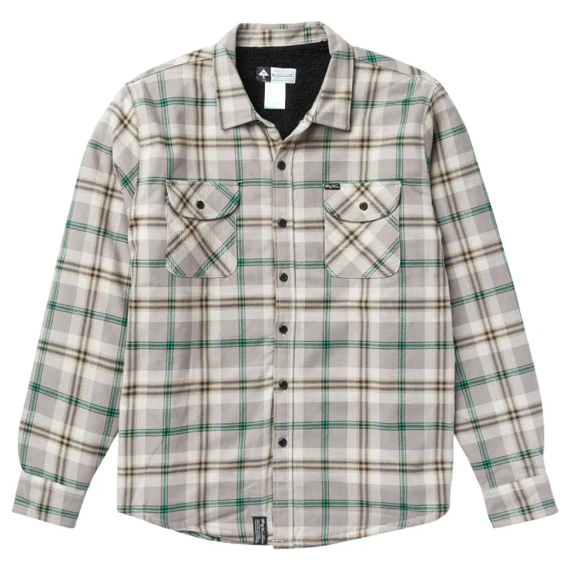 FACTION SHERPA LINED FLANNEL - GREY sold by Lrg