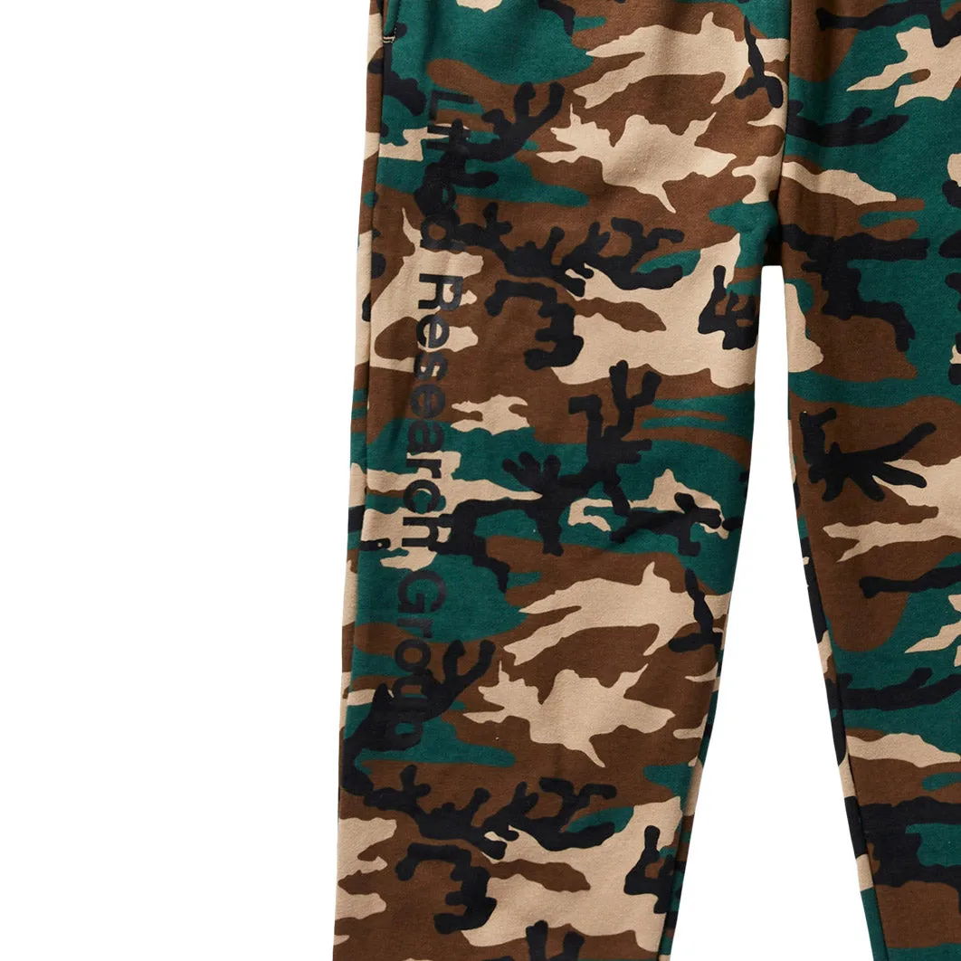 ROOTS SCRIPT JOGGER SWEATPANTS - GREEN CAMO sold by Lrg product image thumbnail 4