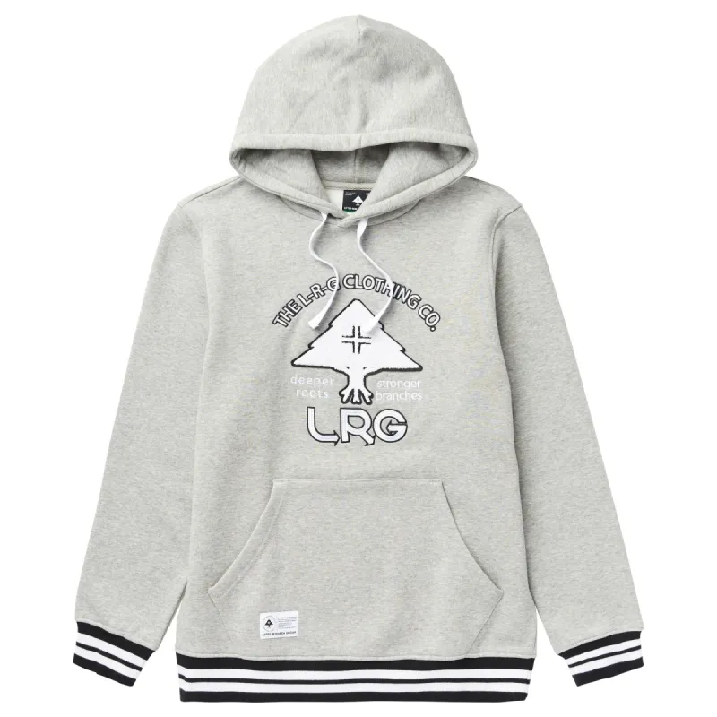 STRONGER L BRANCHES PULLOVER HOODIE - GREY HEATHER sold by Lrg