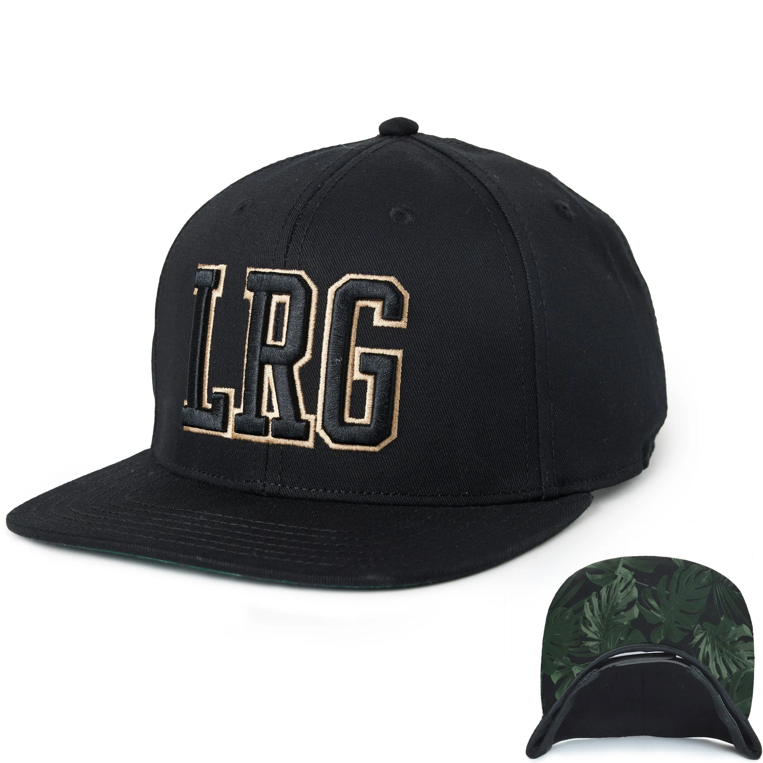 THE NATURAL SNAPBACK - BLACK/GREEN sold by Lrg