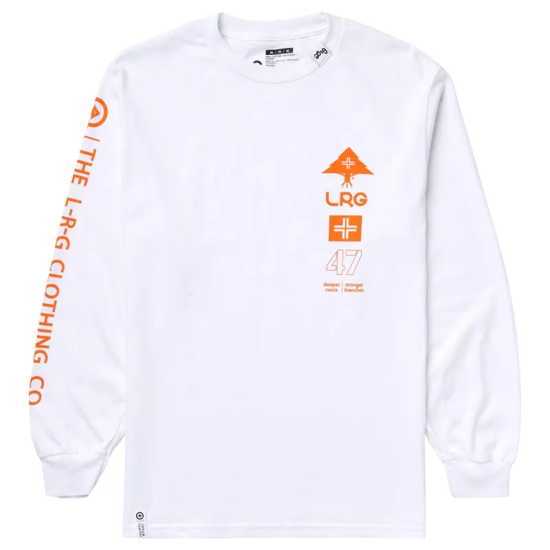 STRONG BRANCHES LONG SLEEVE TEE - WHITE sold by Lrg
