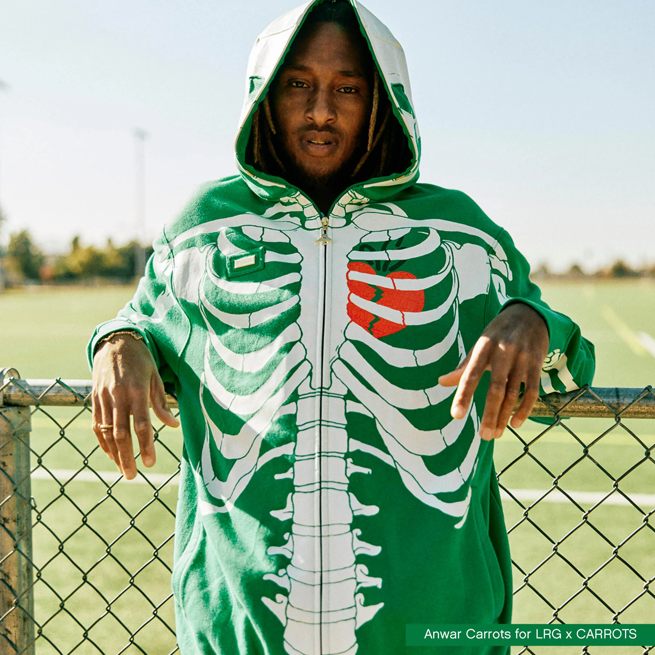 LRG Dead Serious Hoodie 2006 Original Release / Vintage