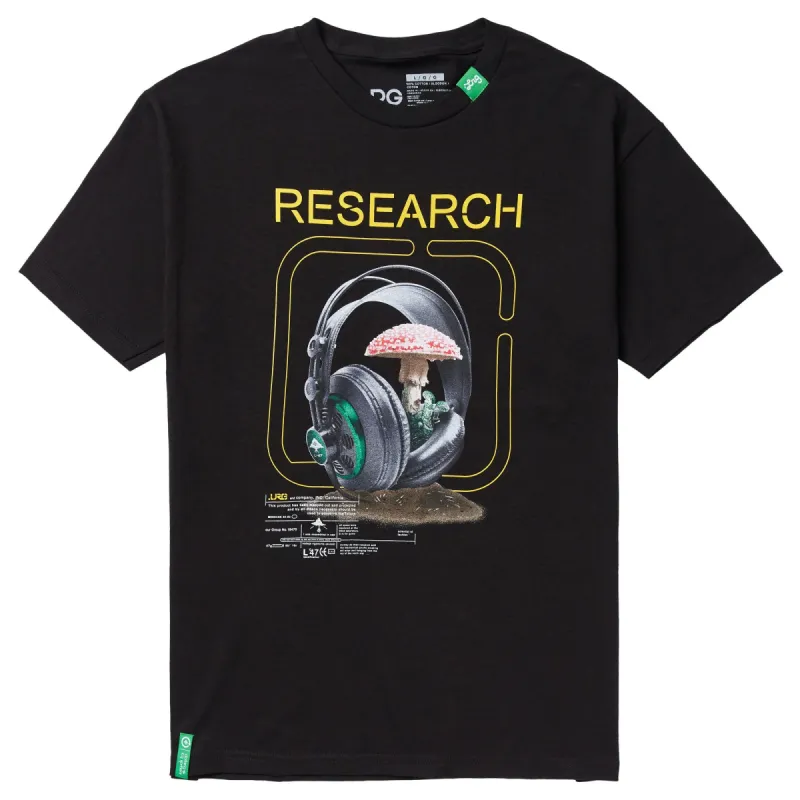 FUNGI HEADSET TEE - BLACK sold by Lrg