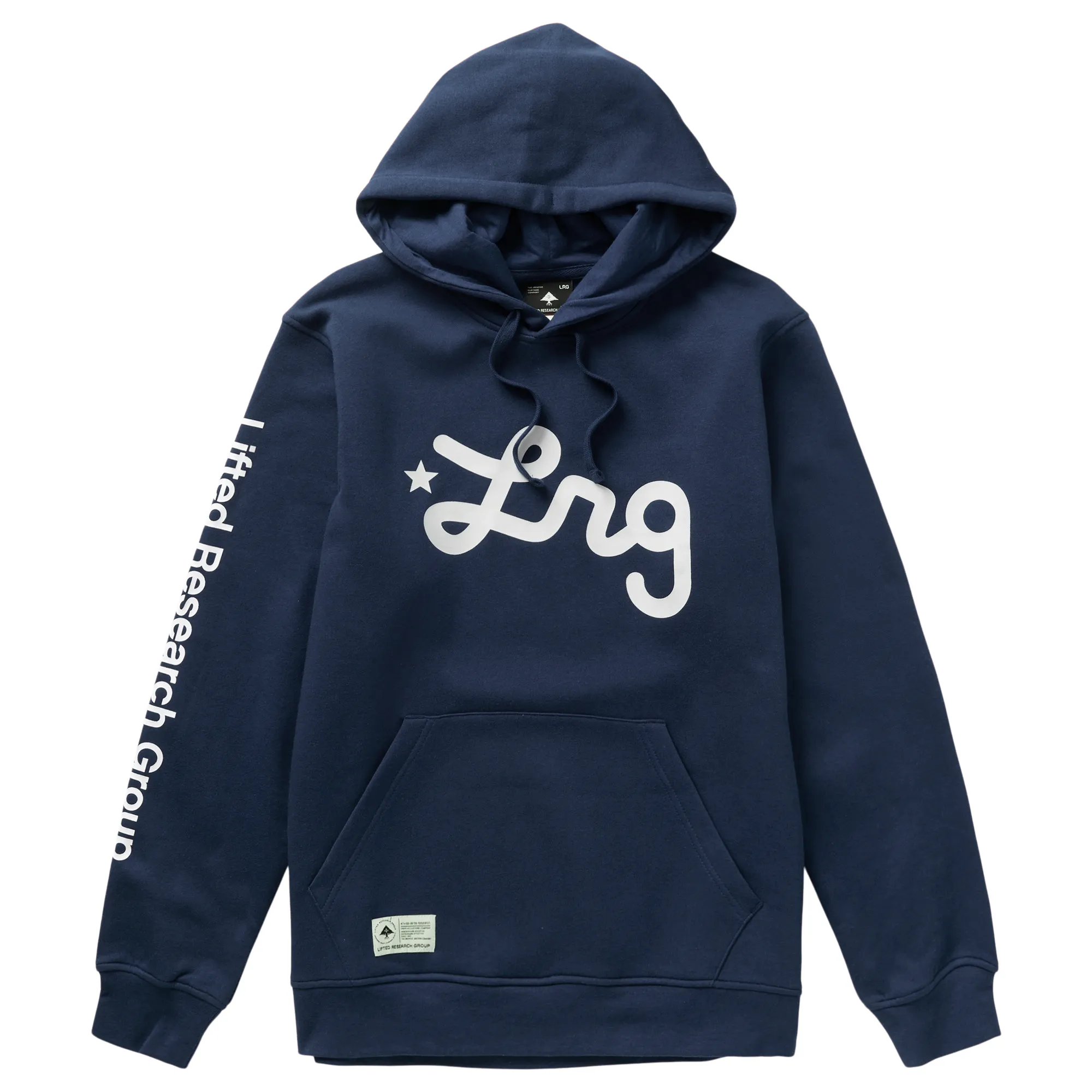 LIFTED SCRIPT PULLOVER HOODIE - NAVY sold by Lrg product image thumbnail 4