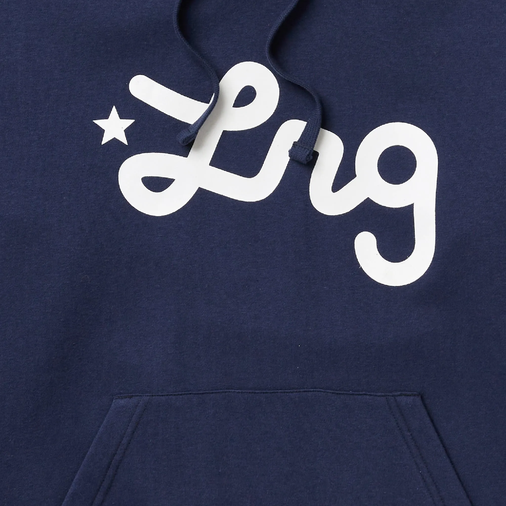 LIFTED SCRIPT PULLOVER HOODIE - NAVY sold by Lrg product image thumbnail 3