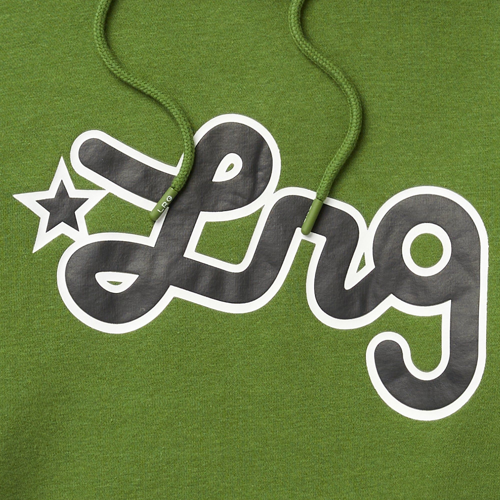 FRESHEST SCRIPT PULLOVER HOODIE - GREEN sold by Lrg product image thumbnail 2