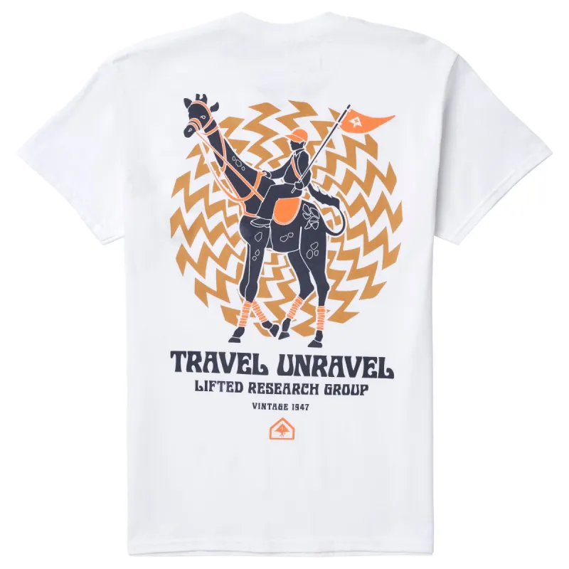 UNRAVEL TEE - WHITE sold by Lrg