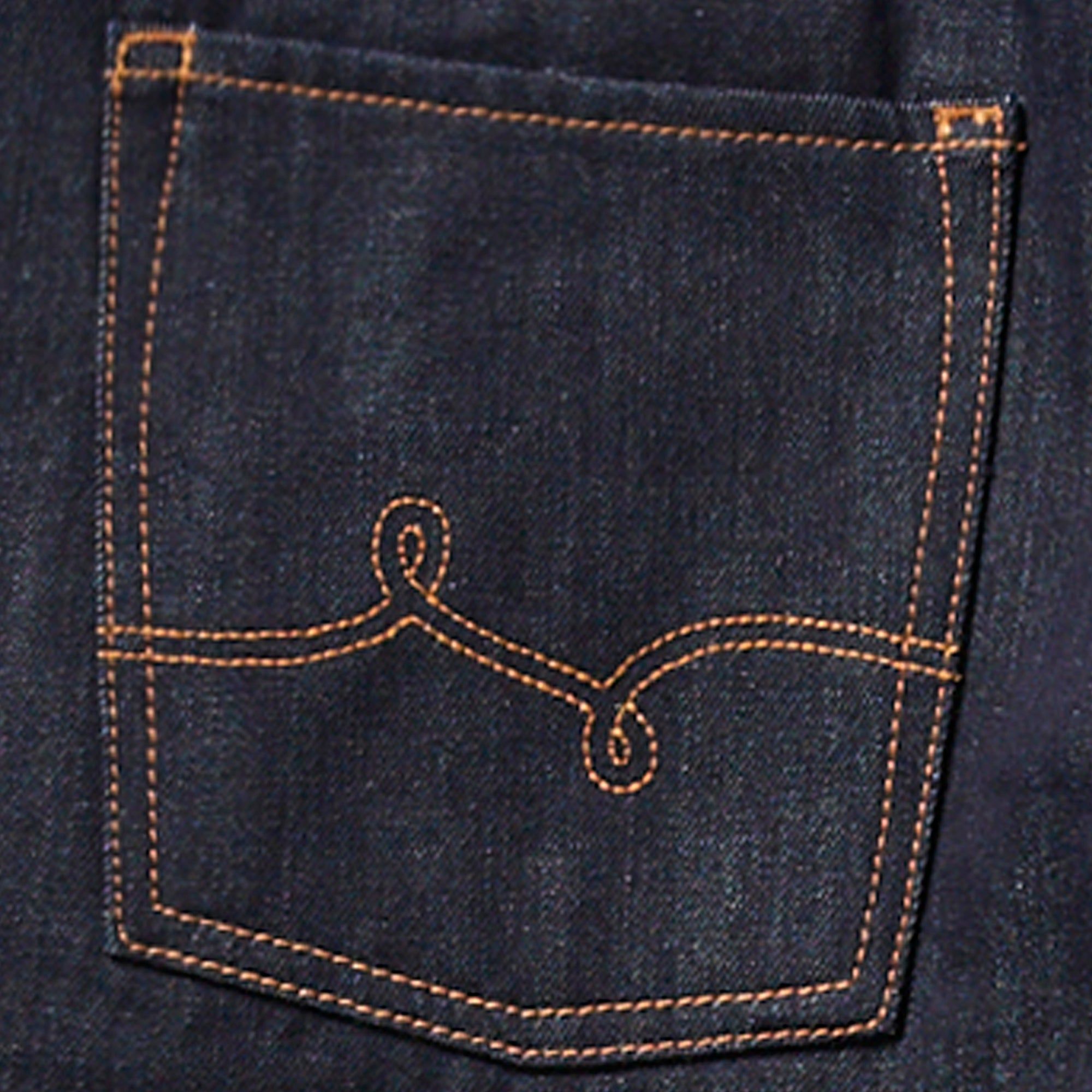 TRUE STRAIGHT DENIM JEANS - RAW INDIGO sold by Lrg product image thumbnail 3