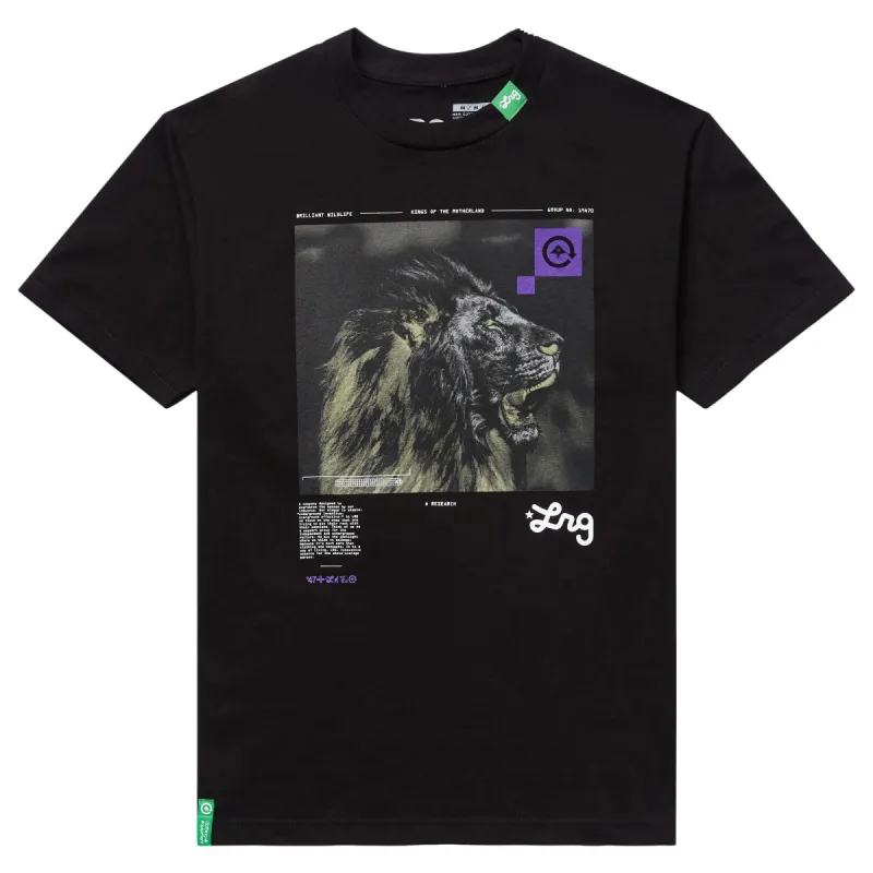 BRILLIANT WILDLIFE TEE - BLACK sold by Lrg