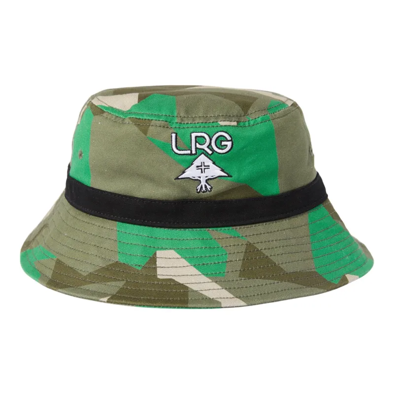LIFTED GEO BUCKET HAT - GREEN CAMO sold by Lrg