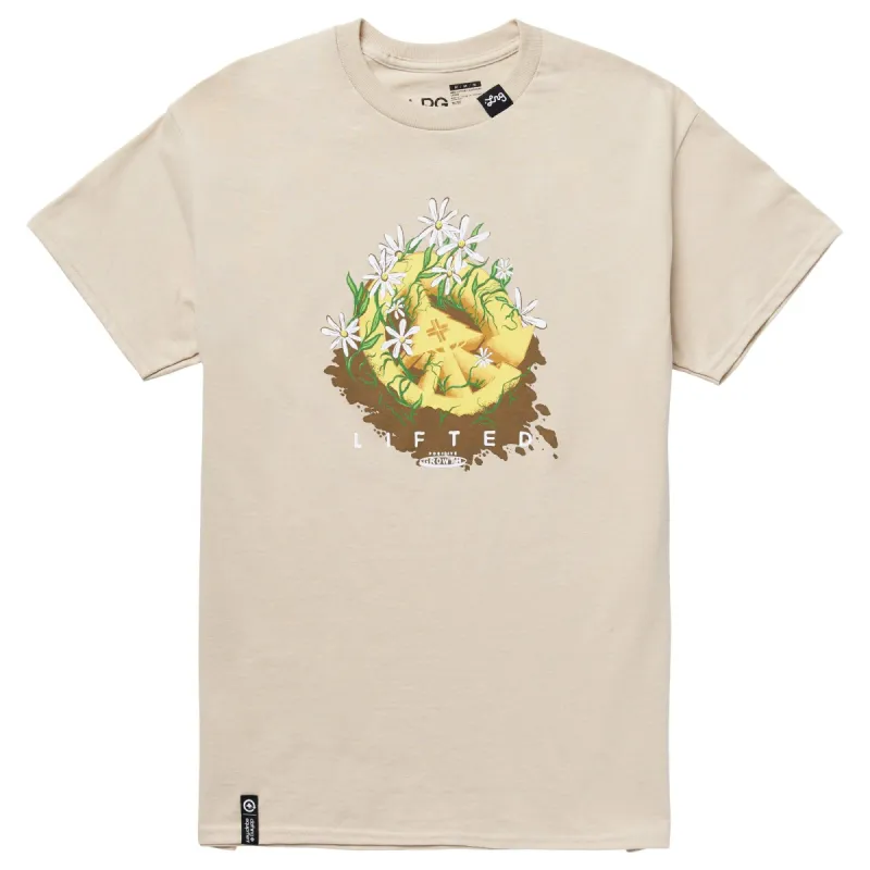 POSITIVE GROWTH TEE - SAND sold by Lrg