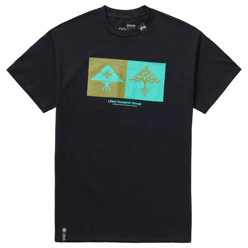 DOUBLE UP TREE TEE - BLACK sold by Lrg