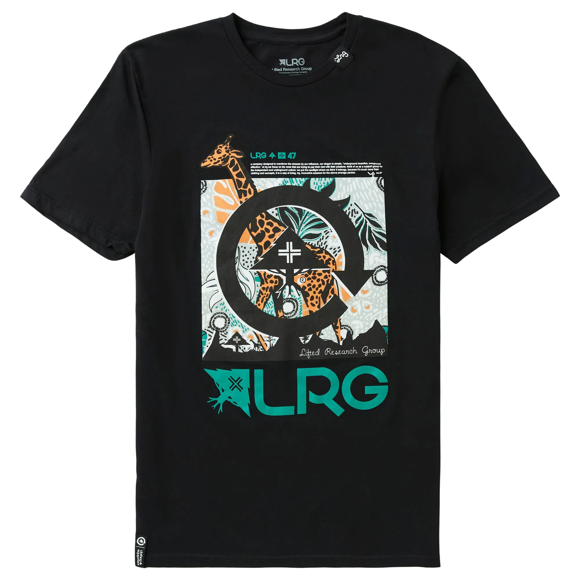 ONWARD G RAF TEE - BLACK sold by Lrg